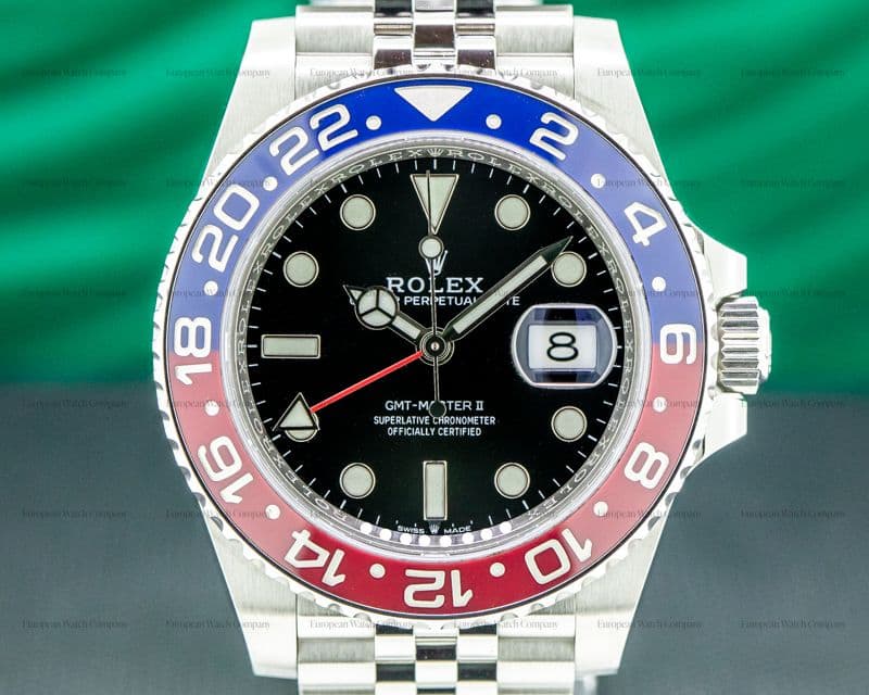 Rolex GMT Master II Ceramic "Pepsi" SS / Jubilee 