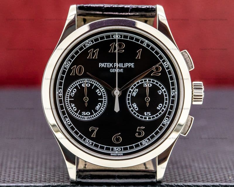 Patek Philippe Chronograph 5170G 18K White Gold Black Dial 