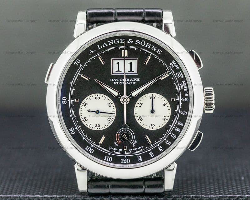 A. Lange and Sohne Datograph 405.035 Up / Down Platinum FULL SET