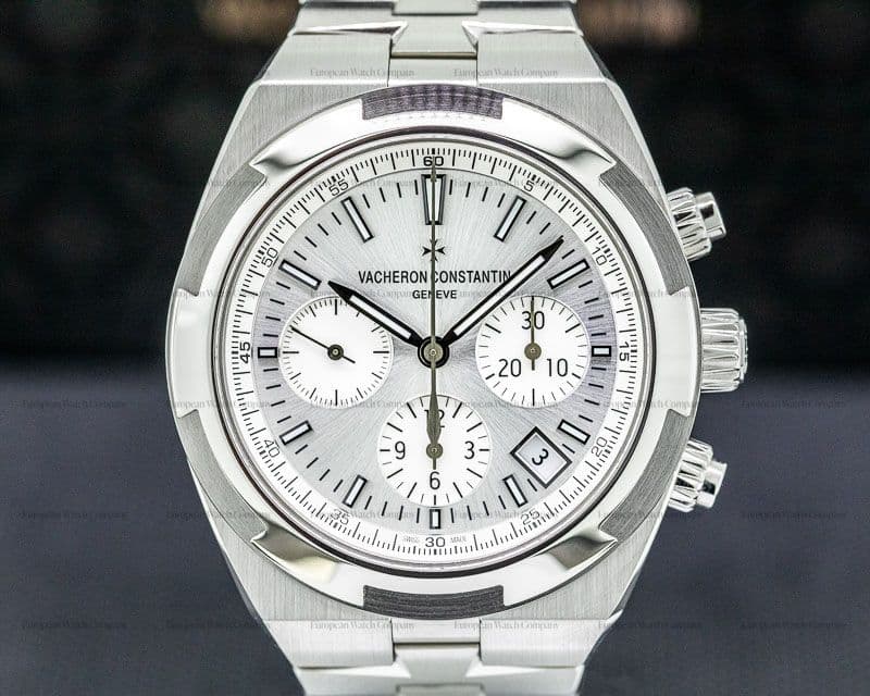 Vacheron Constantin Overseas Chronograph 5500V Silver Dial SS / Bracelet