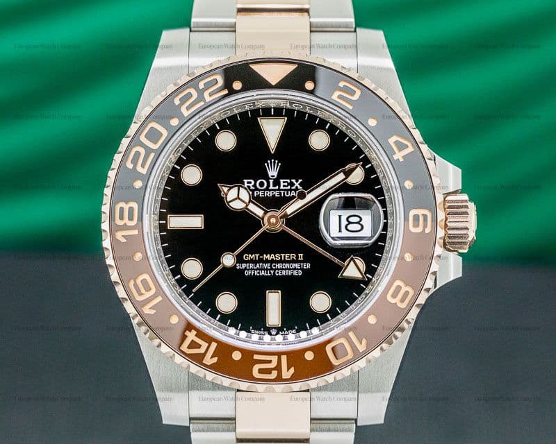 Rolex GMT Master II Ceramic Root Beer SS / 18K  UNWORN