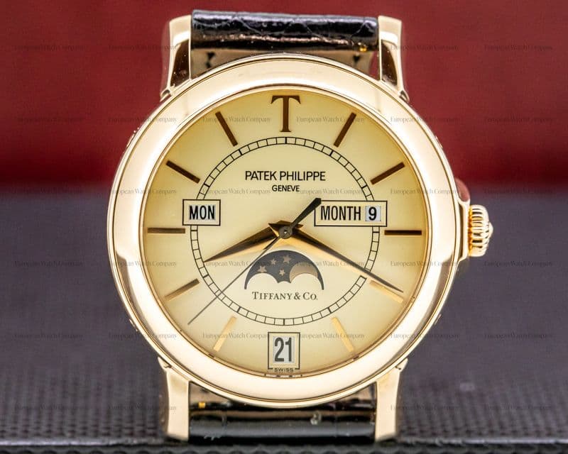 Patek Philippe Annual Calendar "Tiffany" Limited Edition 18K Rose Gold 