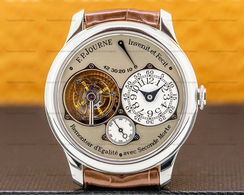 F.P. Journe Tourbillon Souverain Remontoir "Dead Beat Seconds" Platinum 40MM 