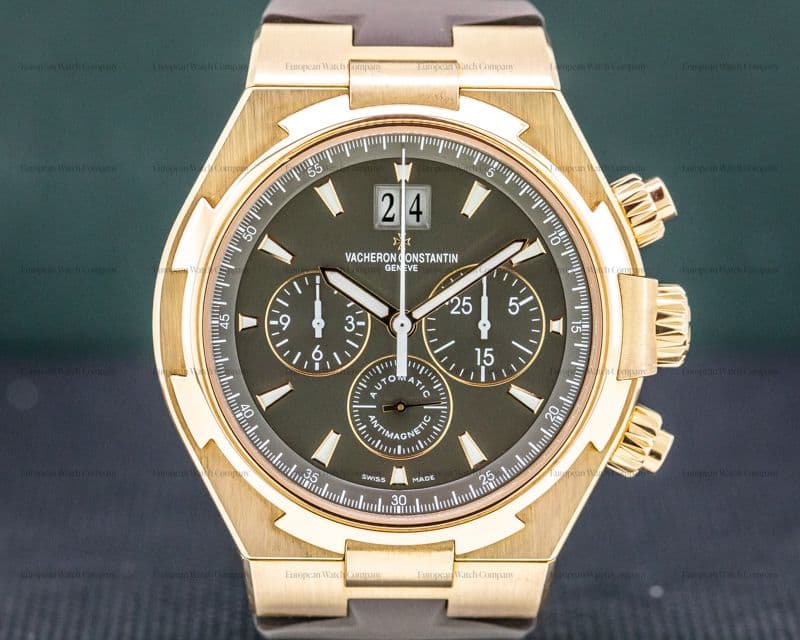 Vacheron Constantin Overseas Chronograph 49150/000R Rose Gold FULL SET 