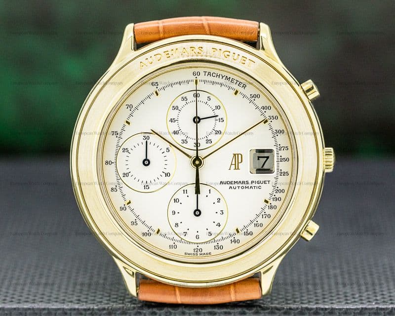 Audemars Piguet Huitieme Chronograph 18K Yellow Gold 