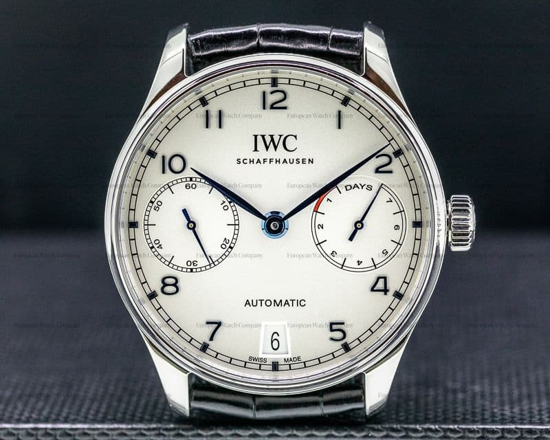IWC Portugieser 7 Day Automatic SS Silver Dial