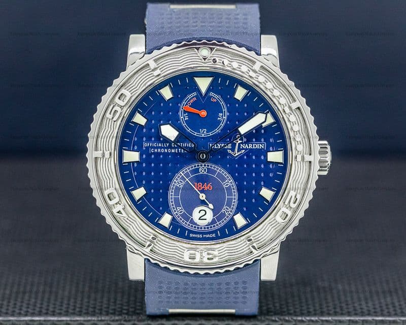 Ulysse Nardin Blue Max SS / Rubber 