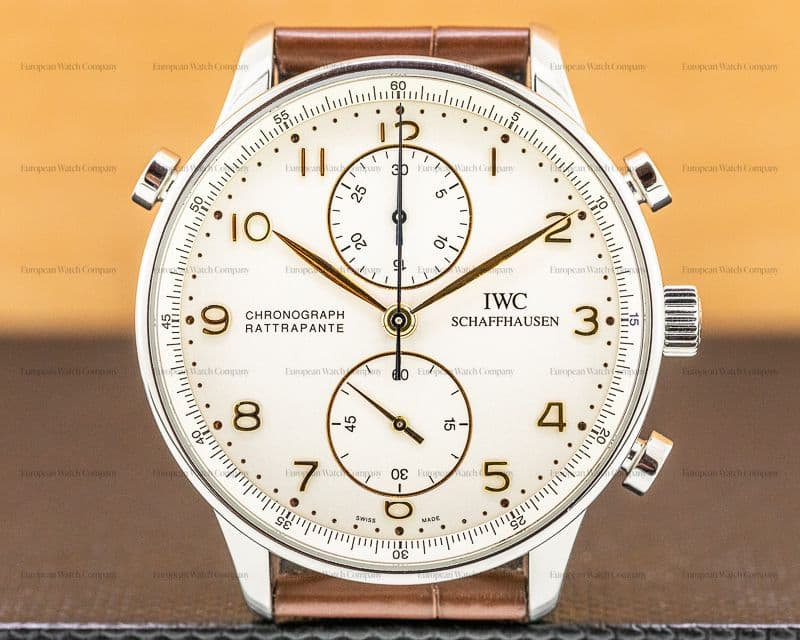 IWC Portuguese Chronograph Rattrapante SS COMPLETE