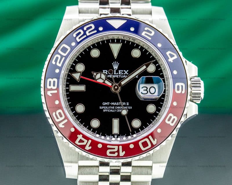 Rolex GMT Master II Ceramic "Pepsi" SS / Jubilee UNWORN 2020
