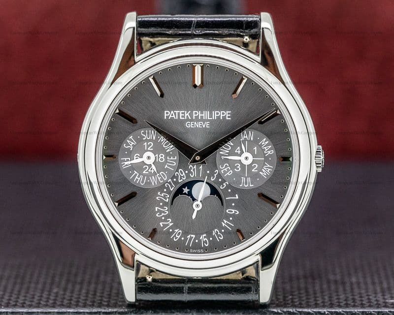 Patek Philippe Perpetual Calendar Platinum Charcoal Grey 5140P 2020