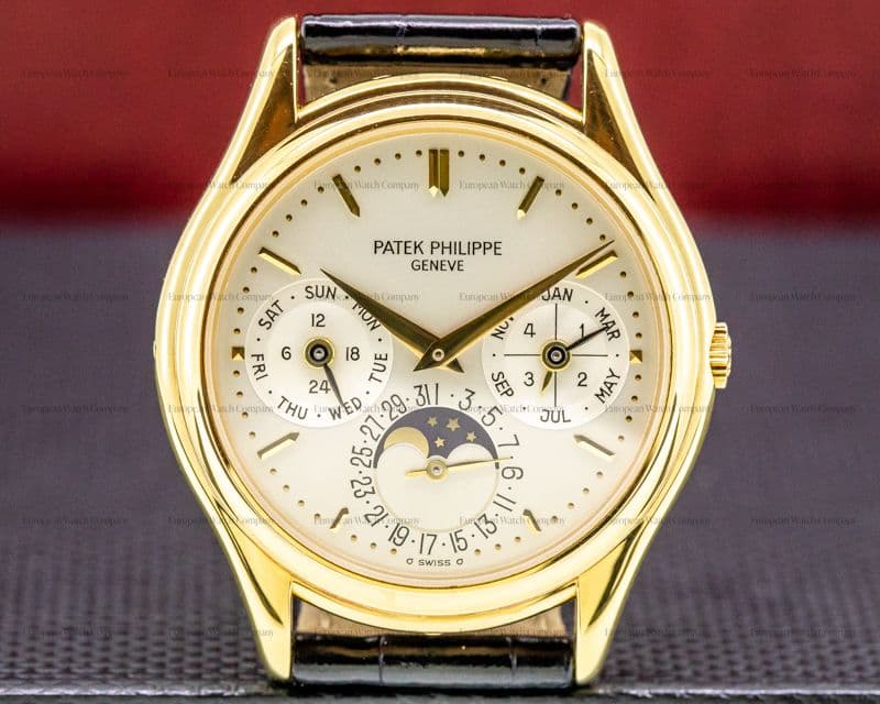 Patek Philippe Perpetual Calendar 3940J 18K Yellow Gold FULL SET NICE