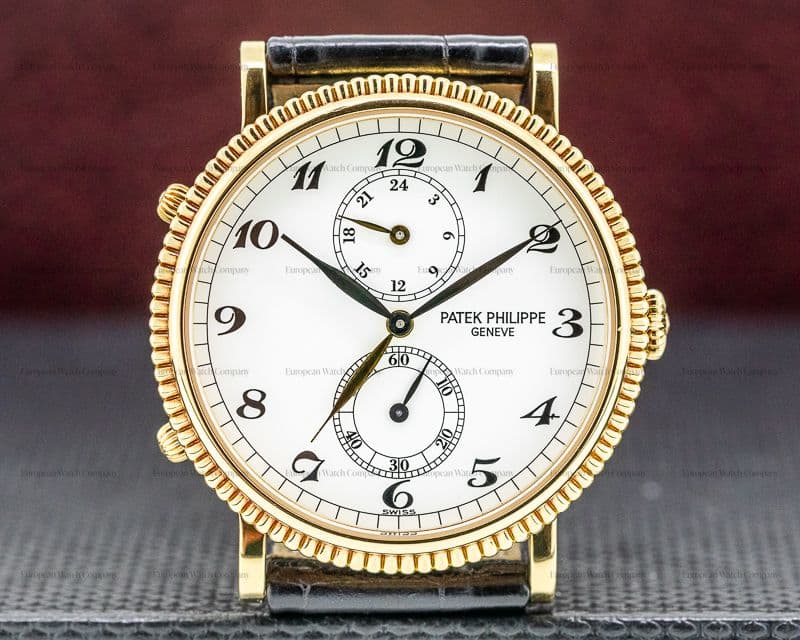 Patek Philippe Travel Time 5034J 18K Yellow Gold