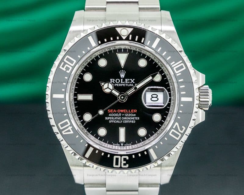 Rolex Sea Dweller 126600 RED 43MM 2020 SS 