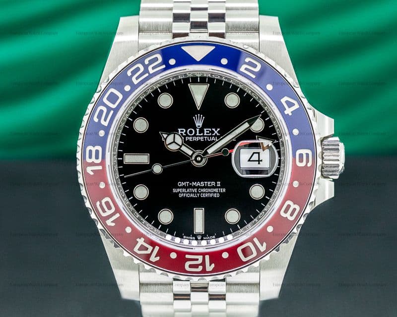 Rolex GMT Master II Ceramic 126710 "Pepsi" SS / Jubilee 2018