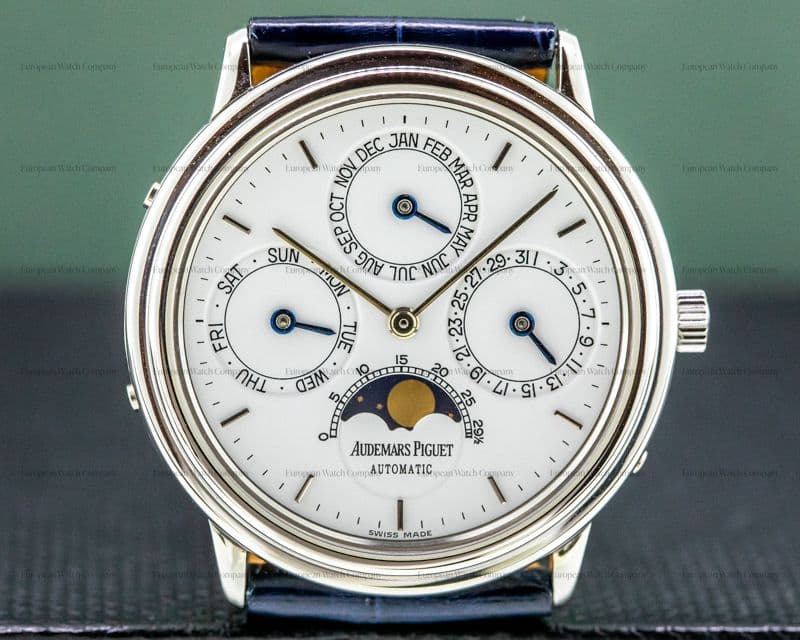 Audemars Piguet Quantieme Perpetual Calendar Platinum Full Set RARE