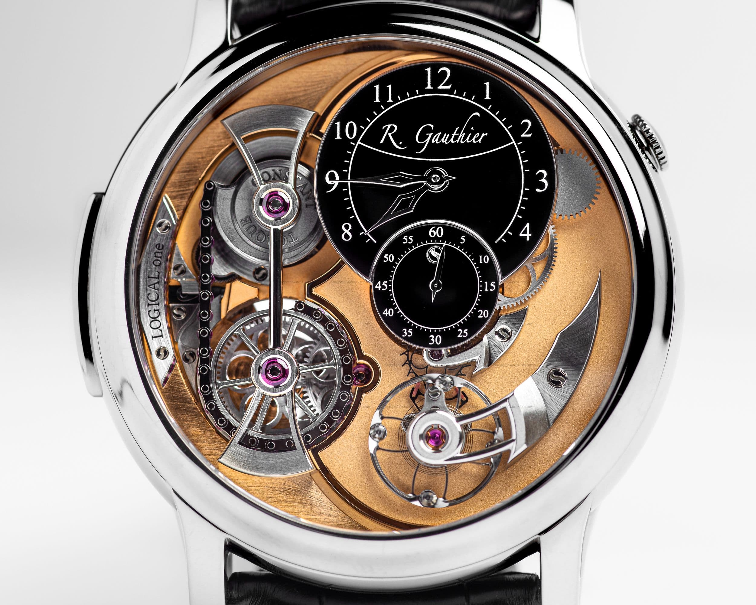 Romain Gauthier Logical One MON00163 18k White Gold Complete
