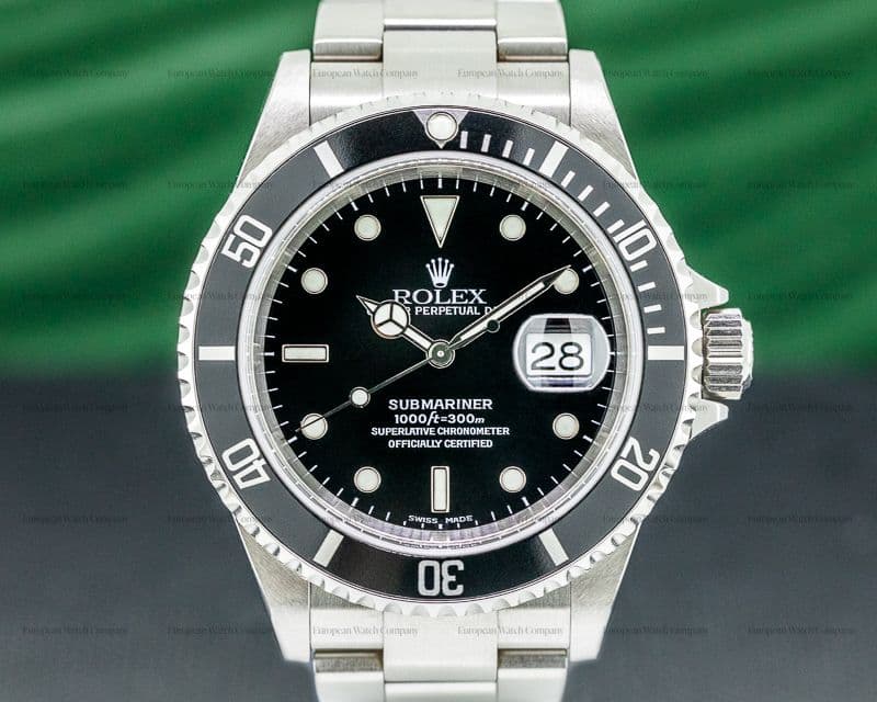 Rolex Submariner 16610 Date SS SHARP