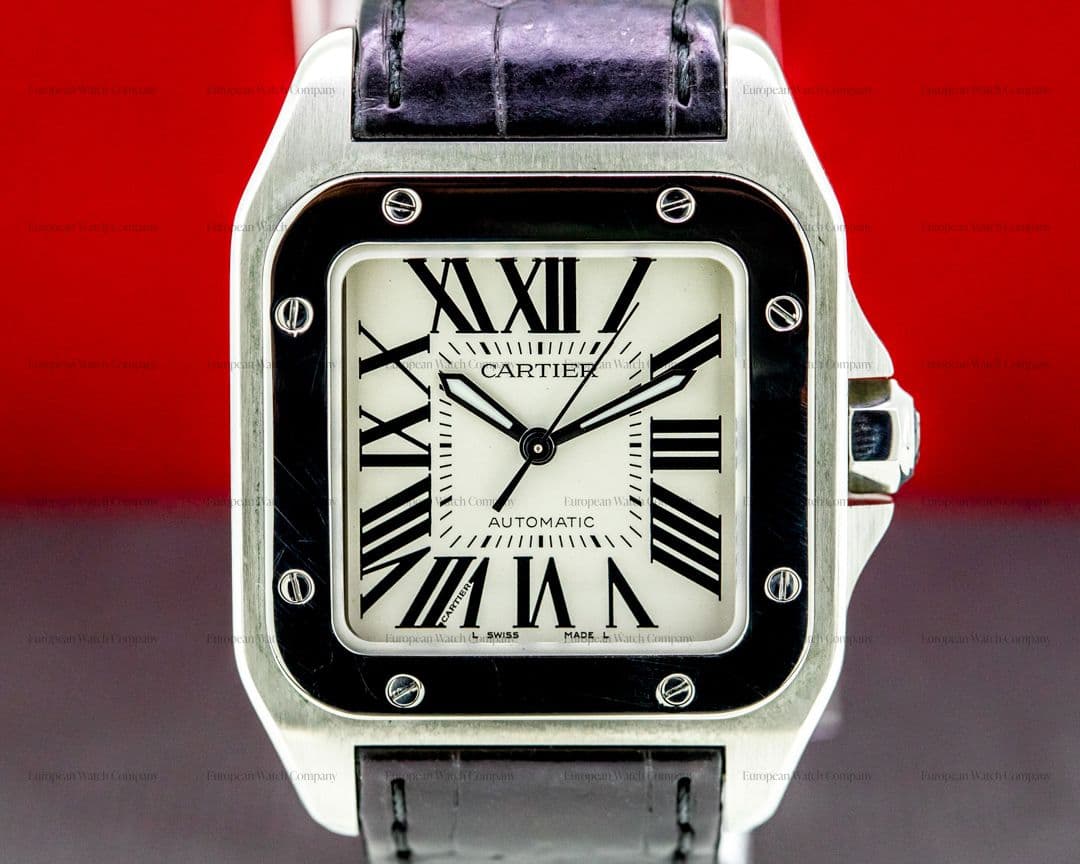 Cartier Santos 100 SS Mid-Size Automatic 