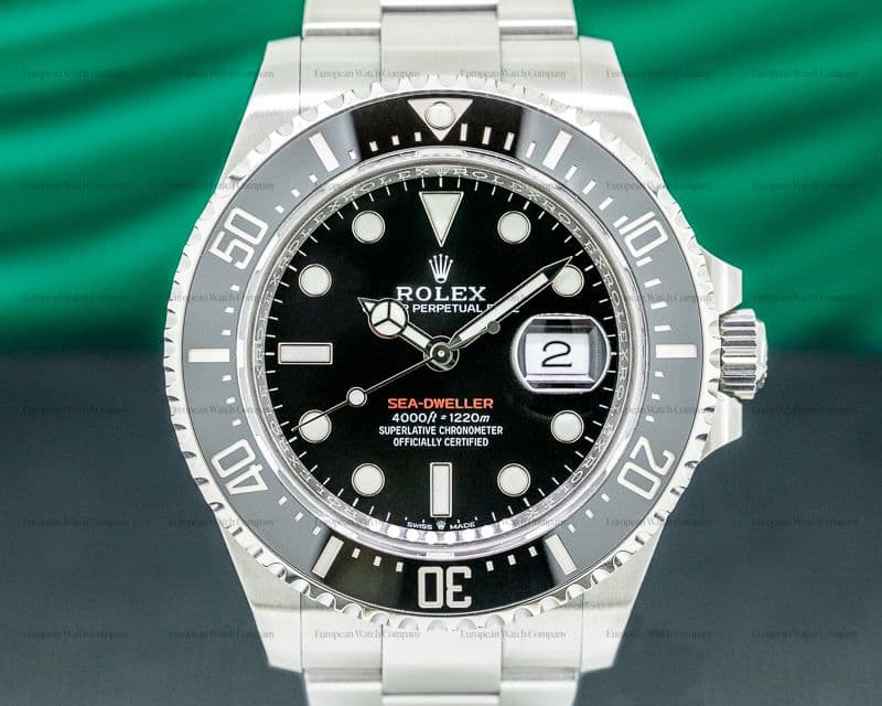 Rolex Sea Dweller 126600 RED 43MM 2019 SS 