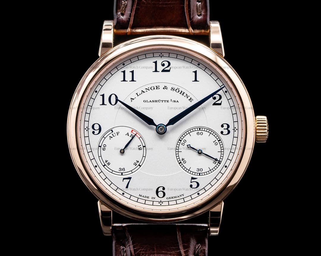 A. Lange and Sohne 1815 Up & Down 234.032 18K Rose Gold 