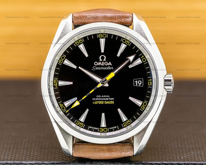 Omega Aqua Terra Co-Axial 150M Black Dial SS / Strap