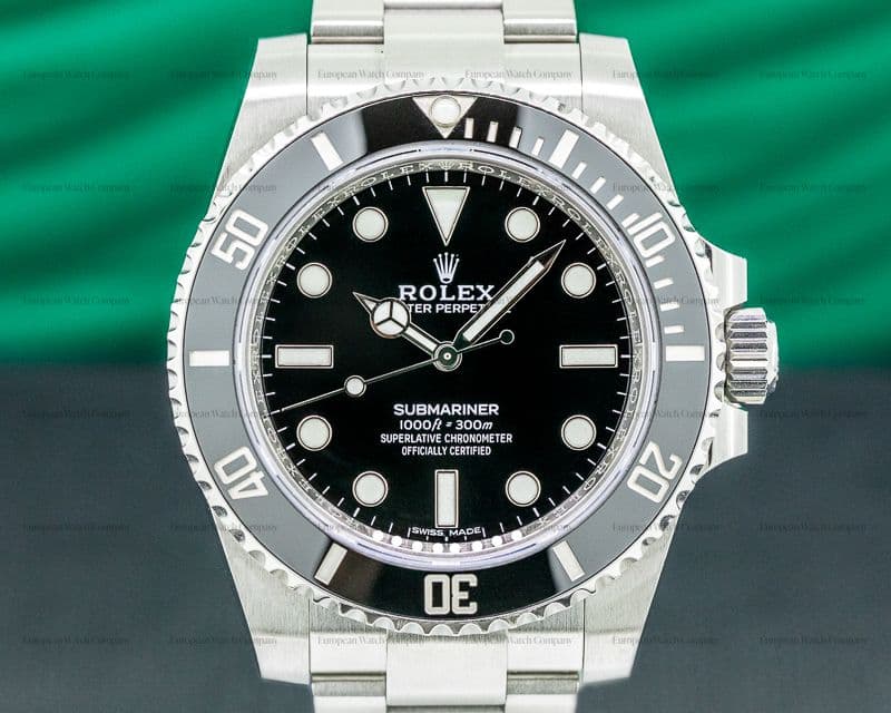 Rolex Submariner 114060 No Date Ceramic Bezel 2020