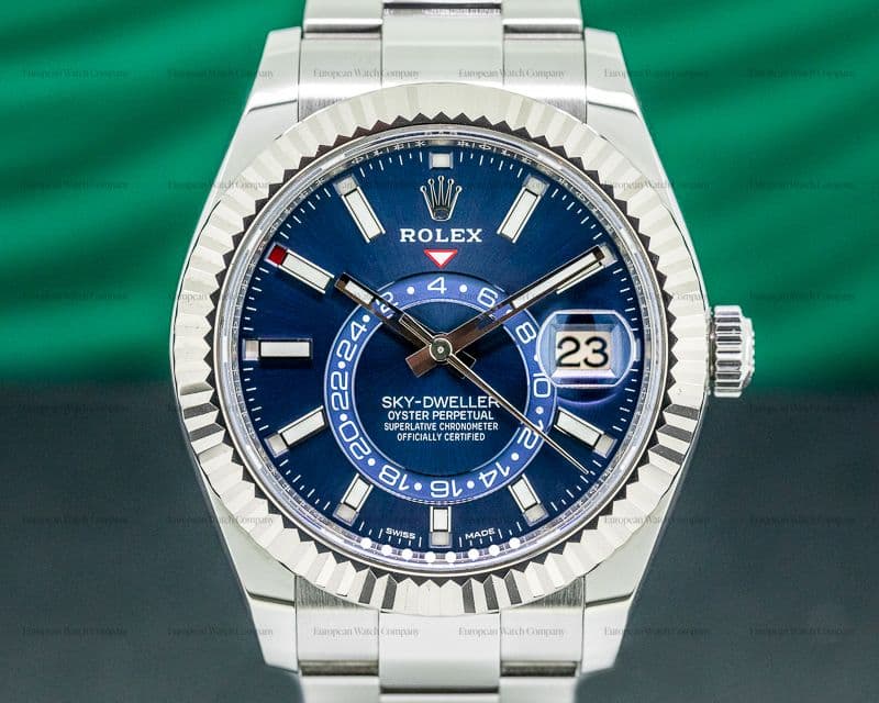 Rolex Sky Dweller 326934 Steel Blue SS / Bracelet 2020