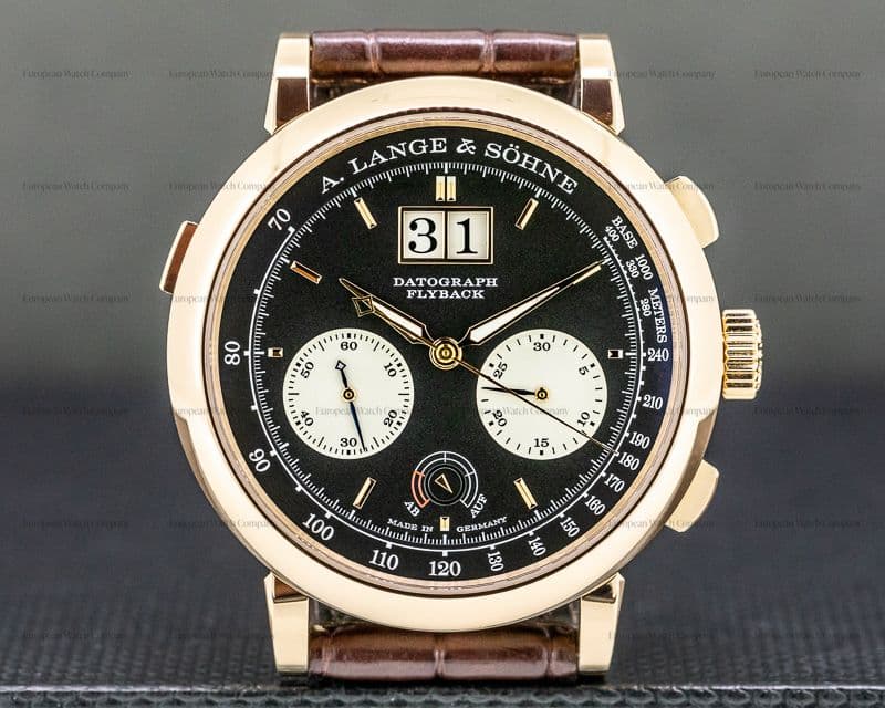 A. Lange and Sohne Datograph Up / Down 18k Rose Gold 405.031 2019 41MM 