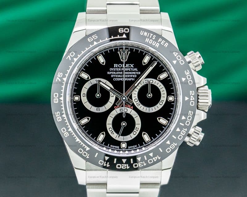 Rolex Daytona 116500LN Ceramic Bezel SS / Black Dial 2020