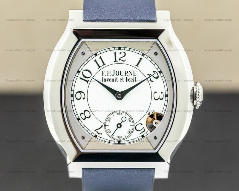 F. P. Journe Elegante Quartz 40MM Titanium / Blue Strap
