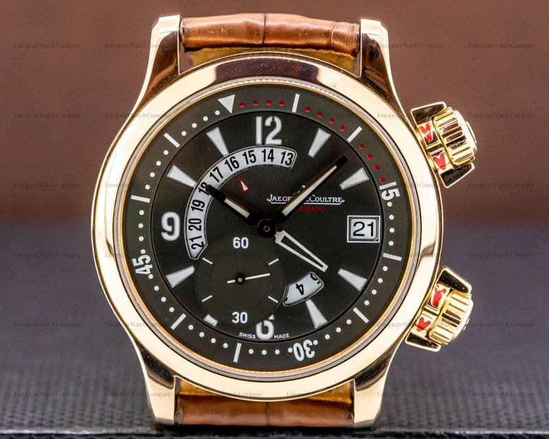 Jaeger LeCoultre Master Compressor Dualmatic RG / Brown Dial