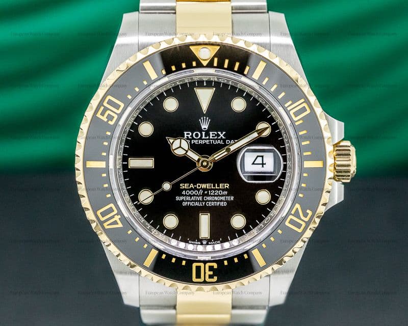 Rolex Sea Dweller "Two-Tone" SS/18k Yellow Gold 