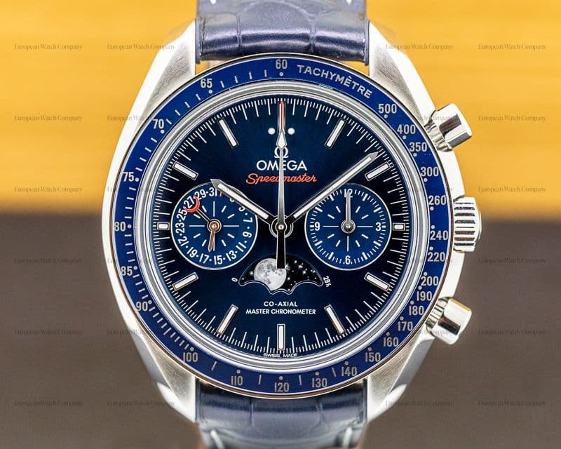 Omega Speedmaster Automatic Moon Blue Dial