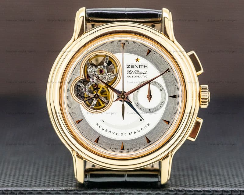 Zenith El Primero 18K Rose Gold Chronomaster T Open 