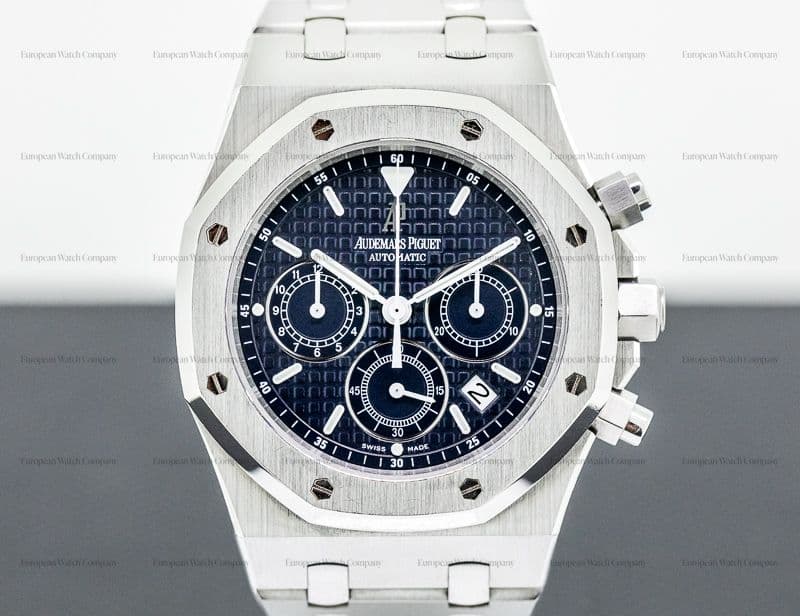 Audemars Piguet Royal Oak 25860ST Chronograph Blue Dial SS