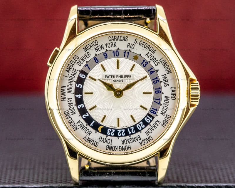 Patek Philippe World Time 5110J 18K Yellow Gold FULL SET