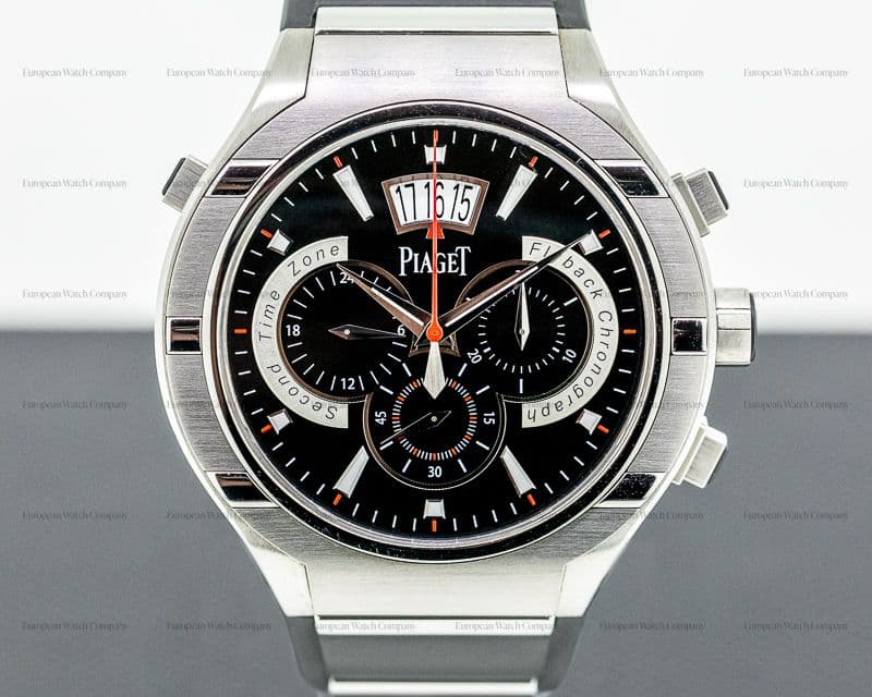 Piaget Polo FortyFive FortyFive Flyback Chronograph GMT Titanium
