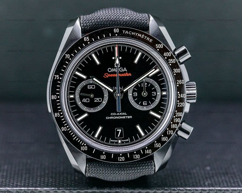 Omega Dark Side of the Moon Ceramic / Black Dial 