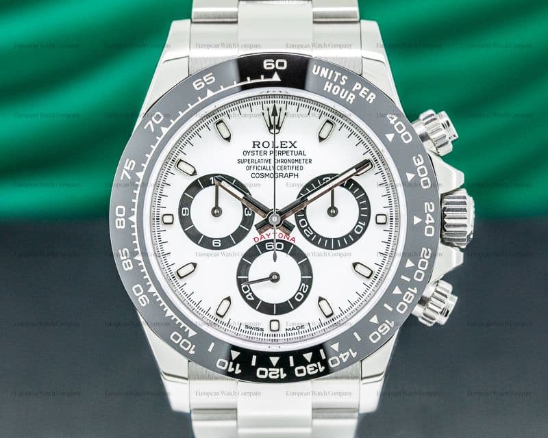 Rolex Daytona 116500LN Ceramic Bezel SS / White Dial UNWORN