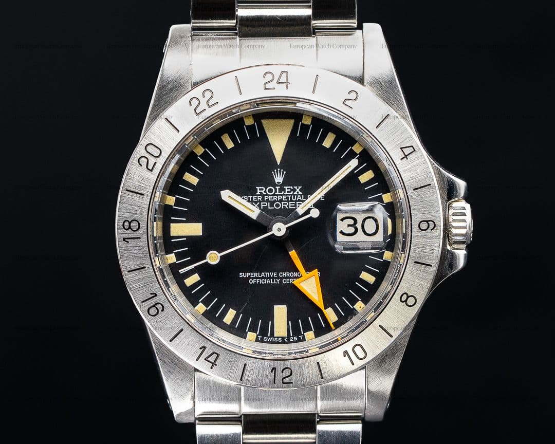Rolex Explorer II Steve McQueen 1655 Freccione c. 1983 NICE PATINA