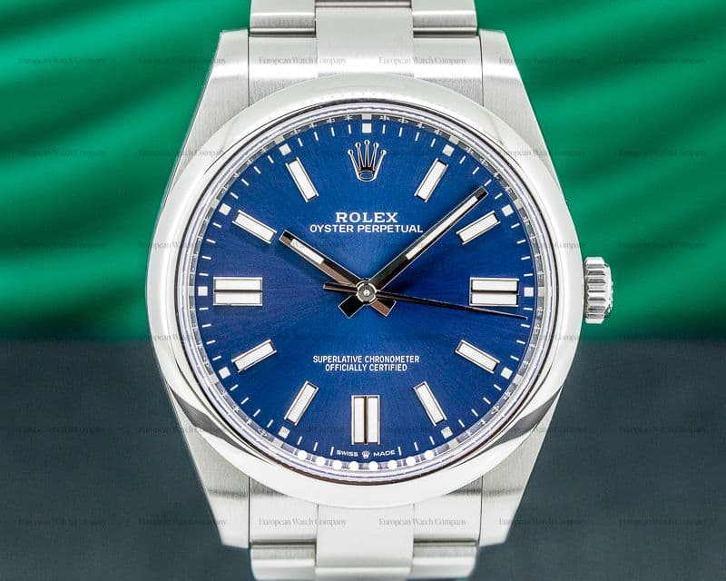 Rolex Oyster Perpetual 124300 41mm SS / Blue Dial 2020 UNWORN