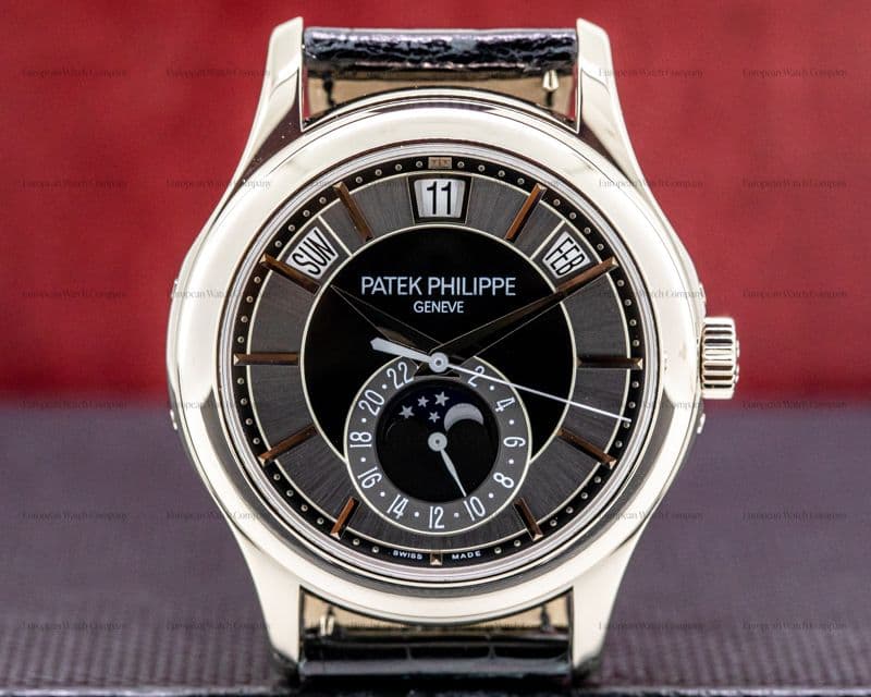 Patek Philippe Annual Calendar Grey Dial 5205G 18K White Gold 

