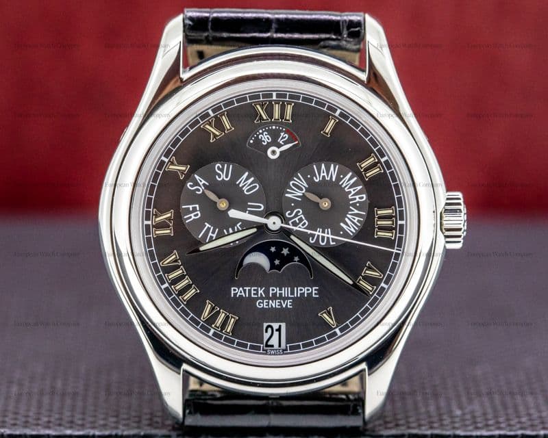 Patek Philippe Annual Calendar 5056P Power Reserve Grey Dial Platinum 