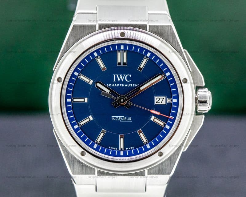 IWC Ingenieur Laureus Blue Dial Limited SS