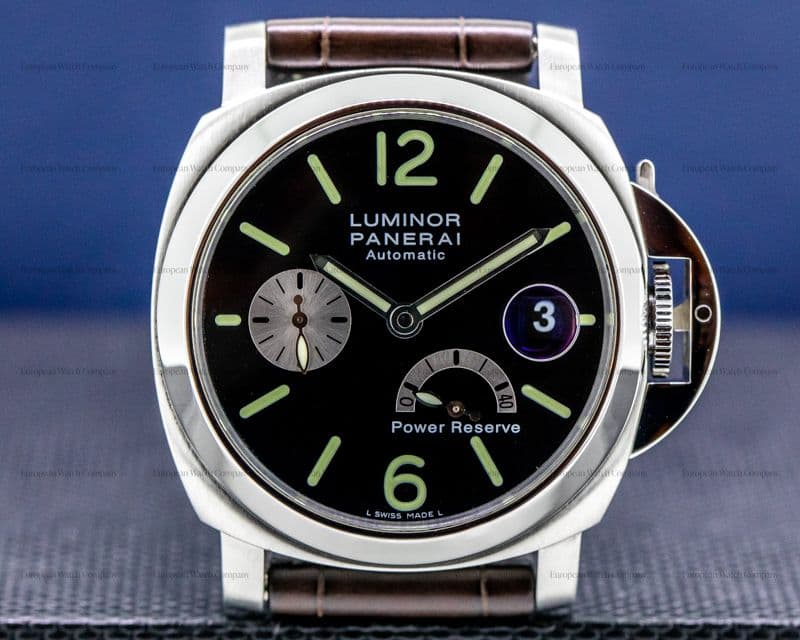 Panerai Luminor Marina Power Rserve SS Black 40MM
 