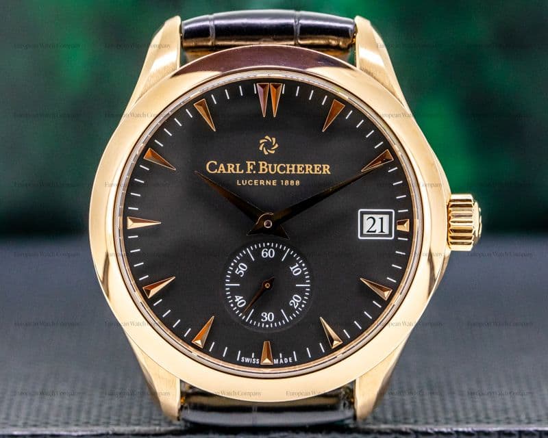 Carl. F Bucherer Manero Peripheral 18k Rose Gold