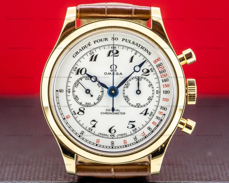 Omega Specialties Museum Collection "The MD's Watch" 18K Yellow Gold LIMITED