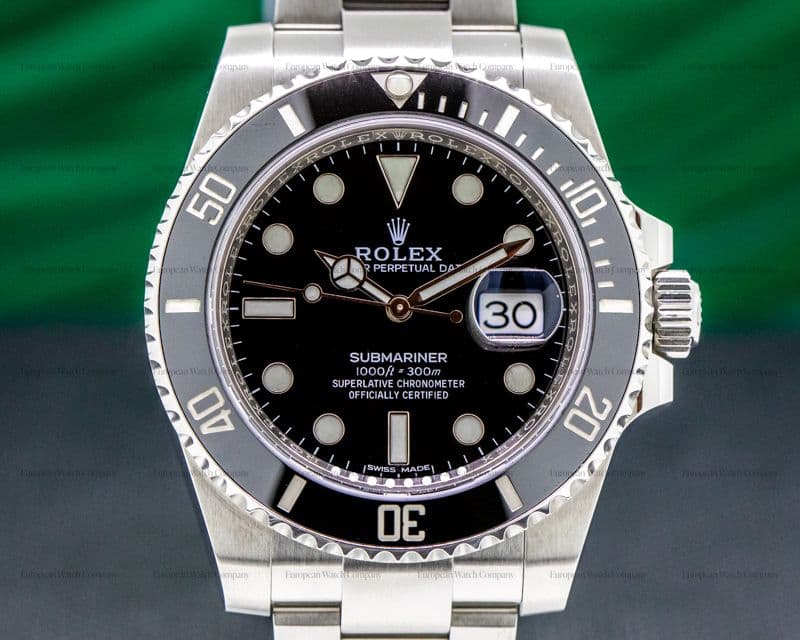 Rolex Submariner 116610 Ceramic SS 