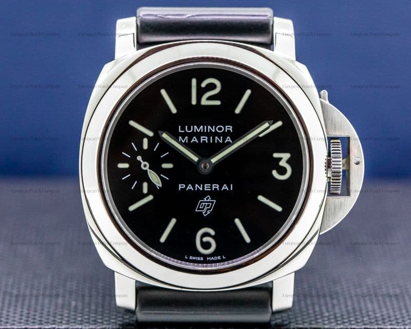 Panerai Luminor Marina Logo SS Manual 44MM COMPLETE