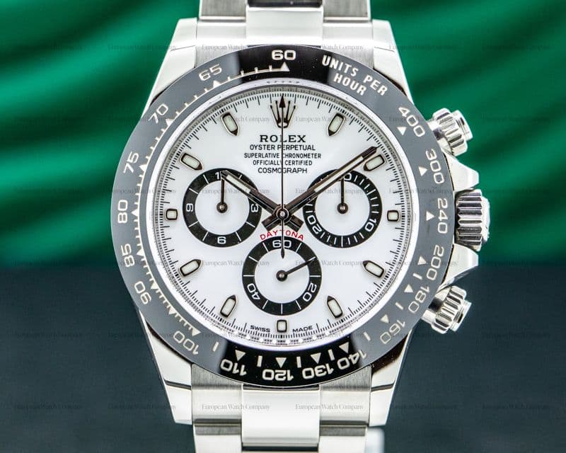 Rolex Daytona 116500LN Ceramic Bezel SS / White Dial